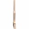 Ekena Millwork Saratoga Smooth Timber Gable Bracket, Douglas Fir, 72"W x 24"H x 1 1/2"D x 3 1/2"F, 8/12 Pitch GBW072X24X0204SAR00SDF - alternate 2